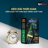(Combo 2 Cái) Bao cao su Shell Dino Iguan - Hộp 1 bao 2 vòng bi siêu lớn + 1 bao Performax chính hãng 742530
