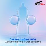 (Hộp 10 Cái) Bao Cao Su Shell Intense - Siêu Mỏng 0.04mm Chính hãng 742198