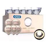 (Hộp 5 Cái) Bao cao su OLO 0.01 Trắng có bi - Siêu mỏng, bi tăng kích thước 1.5cm chính hãng 742516