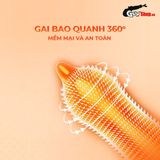 (Hộp 10 Cái) Bao cao su OLO Spike G - 2080 gai mềm chính hãng 742511