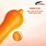 (Hộp 10 Cái) Bao cao su OLO Spike G - 2080 gai mềm chính hãng 742511