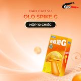 (Hộp 10 Cái) Bao cao su OLO Spike G - 2080 gai mềm chính hãng 742511