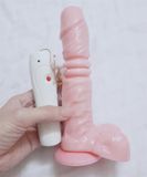 Dương Vật Giả Dính Tường Rung Xoay Thụt Giá Rẻ Cho Nữ Yehhing King Sized 664260