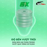 (Hộp 3 Cái) Bao cao su Okamoto 0.03mm Real Fit - Siêu mỏng, co rút ôm sát chính hãng 742498
