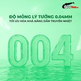 (Hộp 10 Cái) Bao cao su Okamoto Harmony - Gân sọc, siêu mỏng chính hãng 742490