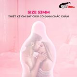 (Hộp 10 Cái) Bao cao su Okamoto Skinless Skin Vanilla - Hương vani, mềm mại chính hãng 742488