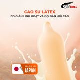 (Hộp 10 Cái) Bao cao su Sagami Xtreme Love Me Gold Orange - Siêu mỏng, nhiều gel chính hãng 742482