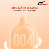 (Hộp 10 Cái) Bao cao su Sagami Xtreme Love Me Gold Orange - Siêu mỏng, nhiều gel chính hãng 742482
