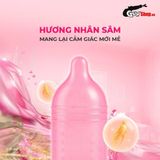 (Hộp 10 Cái) Bao cao su Firon Rush - Gân sọc, điểm nổi, kéo dài thời gian chính hãng 742479