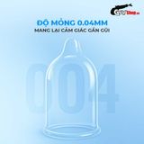 (Hộp 10 Cái) Bao cao su Firon Neo 49 - Size 49mm, siêu mỏng, kéo dài thời gian chính hãng 742477