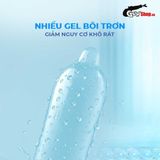 (Hộp 3 Cái) Bao cao su Firon Neo 49 - Size 49mm, siêu mỏng, kéo dài thời gian chính hãng 742476