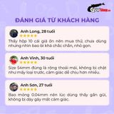 (Hộp 3 Cái) Bao cao su Firon Max 54 - Size 54mm, siêu mỏng, kéo dài thời gian chính hãng 742474