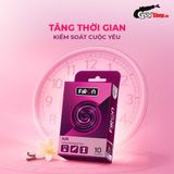 (Hộp 10 Cái) Bao cao su Firon Air - Siêu mỏng, kéo dài thời gian, hương vani chính hãng 742472