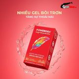 (Hộp 10 Cái) Bao cao su Powergra Classic - Siêu mỏng, truyền nhiệt nhanh, hương trái cây chính hãng 742466