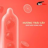 (Hộp 10 Cái) Bao cao su Powergra Classic - Siêu mỏng, truyền nhiệt nhanh, hương trái cây chính hãng 742466