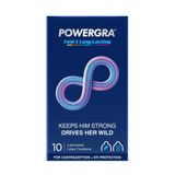 (Hộp 10 Cái) Bao cao su Powergra Feel X - Siêu mỏng, kéo dài, hương nhân sâm chính hãng 742465