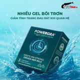 (Hộp 3 Cái) Bao cao su Powergra Promax - Gân sọc và điểm nổi, kéo dài, hương trái cây chính hãng 742463