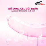 (Hộp 10 Cái) Bao cao su Shell Pulse Feather Touch 0.03 - Hương nước hoa cao cấp, siêu mỏng chính hãng 742453
