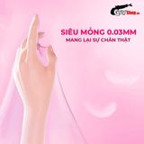 (Hộp 10 Cái) Bao cao su Shell Pulse Feather Touch 0.03 - Hương nước hoa cao cấp, siêu mỏng chính hãng 742453