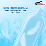 (Hộp 10 Cái) Bao cao su Shell Pulse Infinite Stealth - Hương nước hoa cao cấp, siêu mỏng, kéo dài thời gian chính hãng 742452