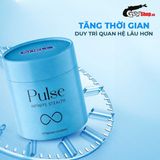 (Hộp 10 Cái) Bao cao su Shell Pulse Infinite Stealth - Hương nước hoa cao cấp, siêu mỏng, kéo dài thời gian chính hãng 742452