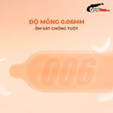 (Hộp 10 Cái) Bao cao su Shell Pulse Lasting Pleasure - Hương nước hoa cao cấp, gân nổi, kéo dài thời gian chính hãng 742451