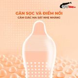 (Hộp 10 Cái) Bao cao su Shell Pulse Lasting Pleasure - Hương nước hoa cao cấp, gân nổi, kéo dài thời gian chính hãng 742451