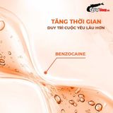 (Hộp 10 Cái) Bao cao su Shell Pulse Lasting Pleasure - Hương nước hoa cao cấp, gân nổi, kéo dài thời gian chính hãng 742451