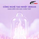 (Hộp 12 Cái) Bao cao su JEX Glamourous Butterfly Hot - Nóng ấm, nhiều gel chính hãng 742450