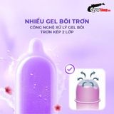 (Hộp 12 Cái) Bao cao su JEX Glamourous Butterfly Hot - Nóng ấm, nhiều gel chính hãng 742450