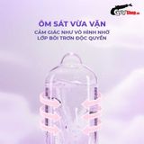 (Hộp 12 Cái) Bao cao su JEX Glamourous Butterfly Hot - Nóng ấm, nhiều gel chính hãng 742450