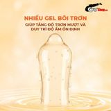 (Hộp 12 Cái) Bao cao su JEX UsuUsu Jelia Coat R1000 - Vừa vặn, ôm sát, nhiều gel chính hãng 742447