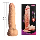 Dương Vật Giả Yeain Không Rung Đế Hít Màu Da Mềm Mại Size To 9.5 inch 632430