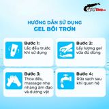 (Chai 100ml) Gel Bôi Trơn Hương Đào - Silk Touch Peach Chính hãng 741498