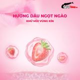 (5 Gói) Nước tình yêu BJ ấm nóng hương dâu Xun Z Lan Kiss Hot 10ml chính hãng 742421