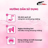 (5 Gói) Nước tình yêu BJ ấm nóng hương dâu Xun Z Lan Kiss Hot 10ml chính hãng 742421