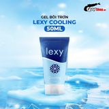 (Chai 50ml) Gel bôi trơn bạc hà mát lạnh Lexy Cooling chính hãng 742384