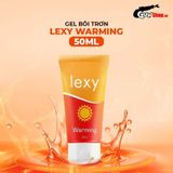 (Chai 50ml) Gel bôi trơn ấm nóng Lexy Warming chính hãng 742382
