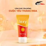 (Chai 50ml) Gel bôi trơn ấm nóng Lexy Warming chính hãng 742382