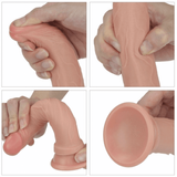 Dương Vật Giả Cao Cấp Siêu Mềm Dẻo Hít Tường Lovetoy 7.0 USA 633461