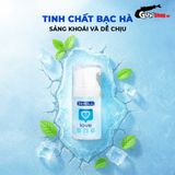 (Chai 50ml) Gel bôi trơn se khít và hỗ trợ dành cho nữ Shell Love Blue chính hãng 742342