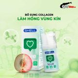 (Chai 50ml) Gel bôi trơn se khít và hỗ trợ dành cho nữ Shell Love Green chính hãng 742341