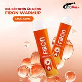(Chai 50ml) Gel bôi trơn ấm nóng Firon Warm Up chính hãng 742328