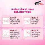(Hộp 3 ống) Gel bôi trơn ống bơm Joker màu hồng - Hương hoa hồng, bảo vệ, dưỡng ẩm chính hãng 742322