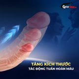 (Chai 60ml) Gel bôi trơn hỗ trợ dành cho nam giới Maxman Xanh chính hãng 742306