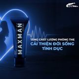 (Chai 60g) Gel bôi trơn dành cho nam giới Maxmann Xám chính hãng 742280