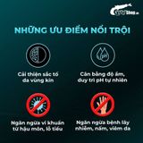 Dung dịch vệ sinh nam dạng bọt, tinh chất bạc hà tươi mát Shell Pure Peppermint Extract  742261
