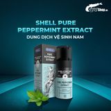  Dung dịch vệ sinh nam dạng bọt, tinh chất bạc hà tươi mát Shell Pure Peppermint Extract  742261