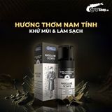 (Chai 100ml) Dung dịch vệ sinh nam dạng bọt, hương thơm nam tính Shell Masculine Scents chính hãng 742259