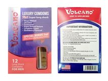 (Chai 5ml) Bao cao su Volcano 7in1 + Gel xịt Volcano chính hãng 742249